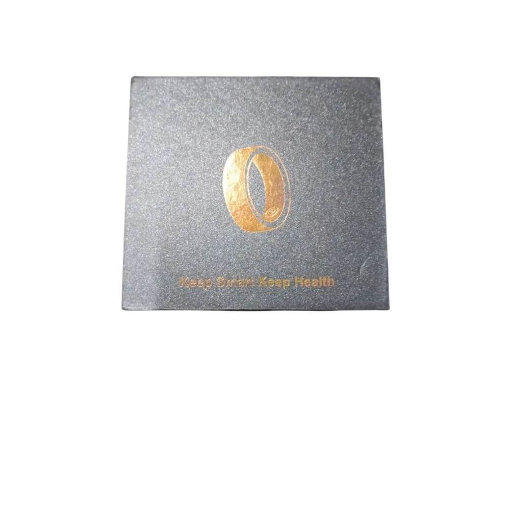 Smart Ring NWT Beautiful Brushed Gold Tone Fitness Tracker Sleep, HR, BP Steps